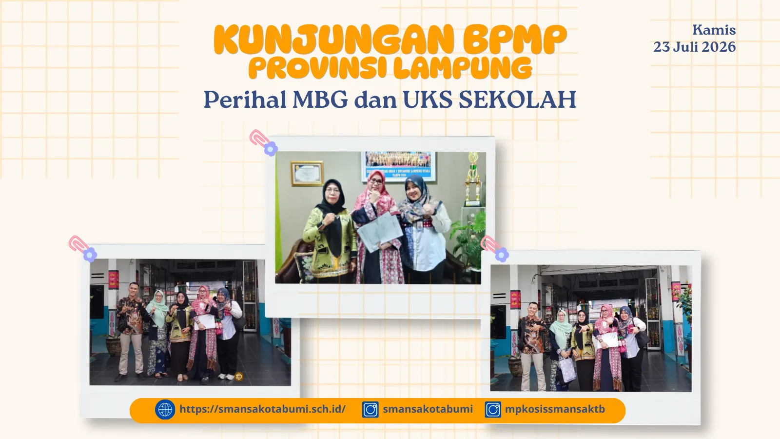 Kunjungan BPMP Provinsi Lampung
